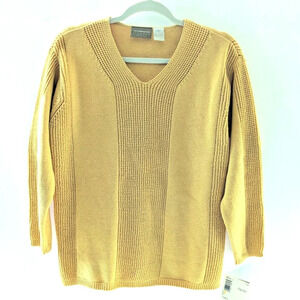 Liz Claiborne Coastal Cozy Women's V-Neck Knit Sweater